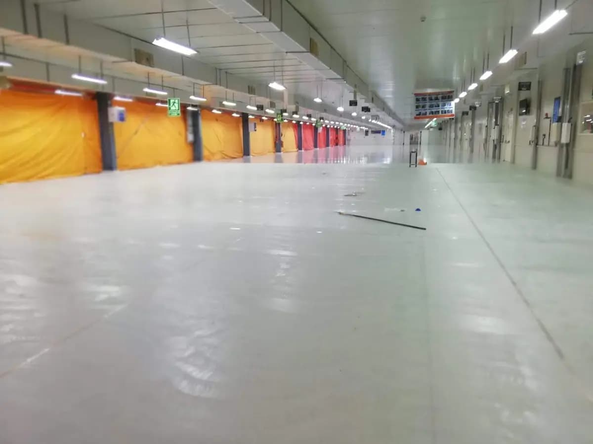 Car Park Coating installation in industrial factory – Chem Coats