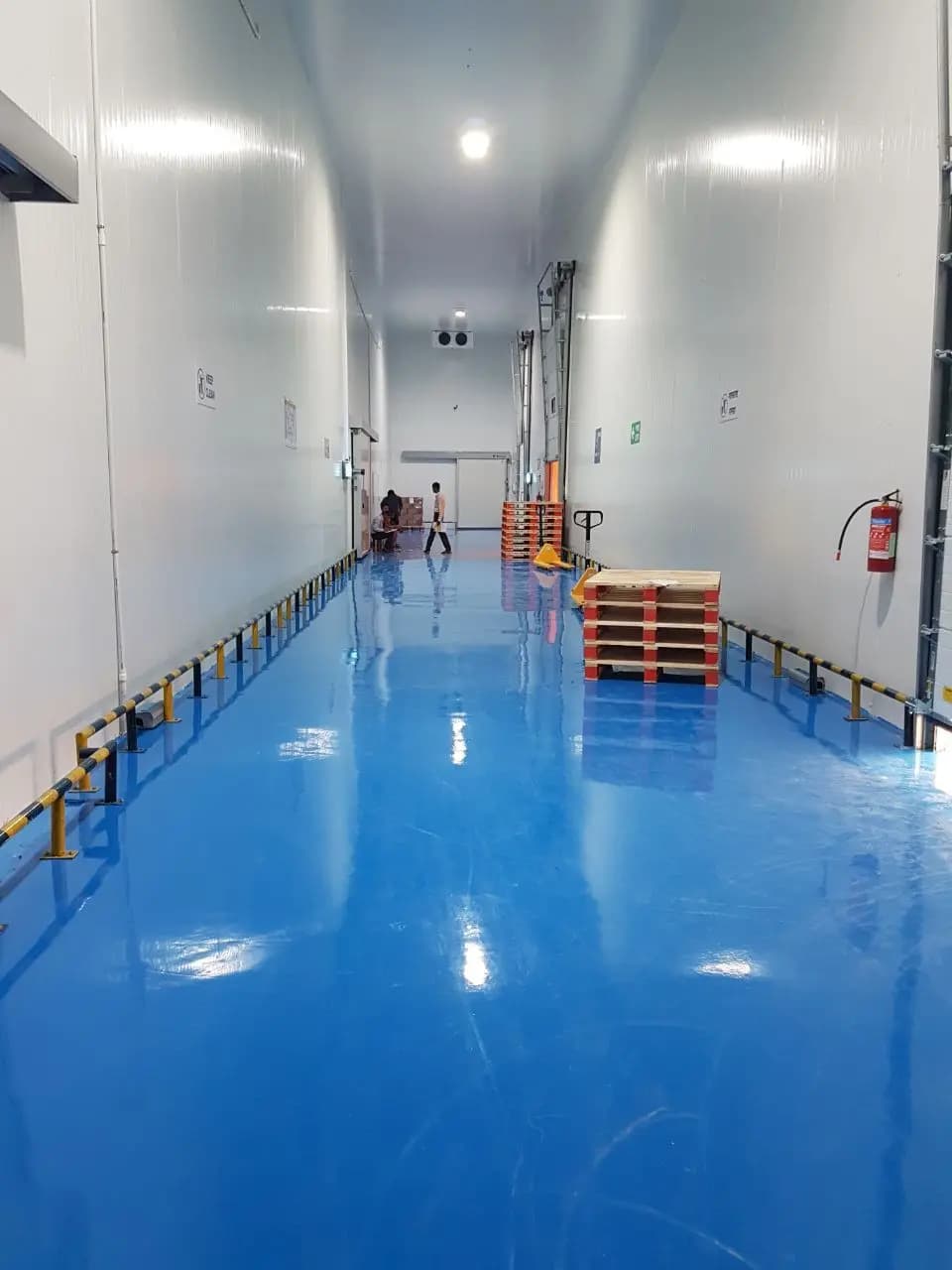 COLD STORAGE FLOORING installation in industrial factory – Chem Coats