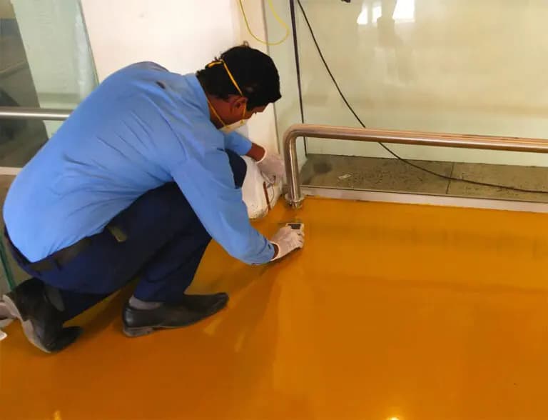 Polyurethane-flooring installation in Chennai - Chem Coats