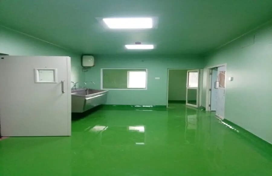 ESD Anti-Static Floor for a Pharma in Chennai - Chem Coats
