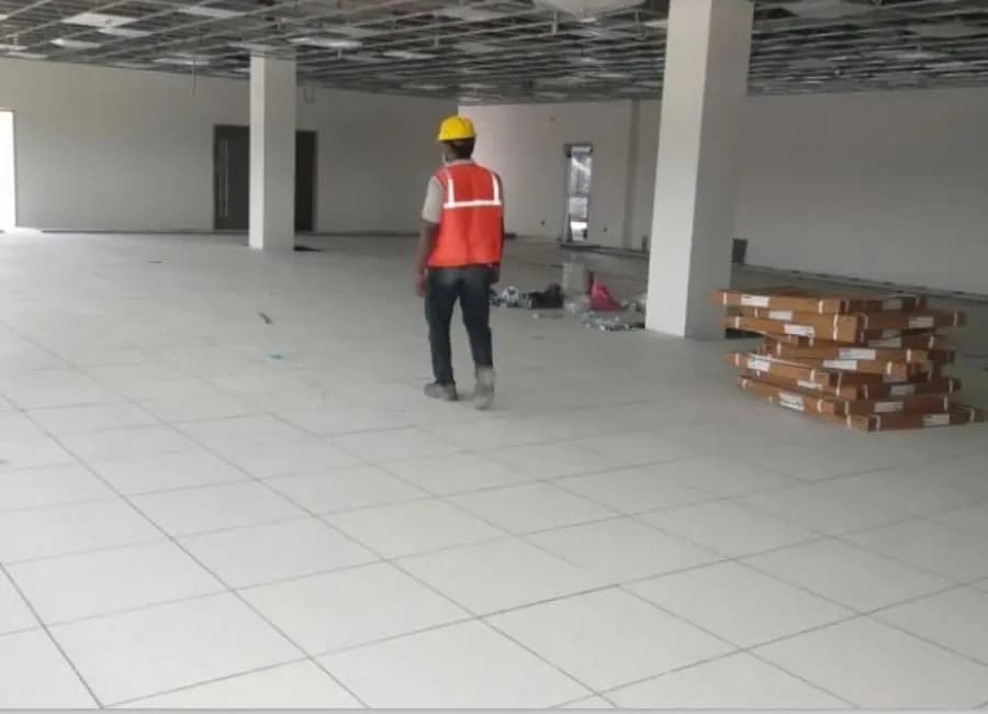 Access floor installation for software company – Chem Coats