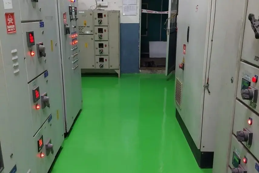 Di-Electric-Flooring installation in Chennai - Chem Coats Di-Electric-Flooring installation in Chennai - Chem Coats