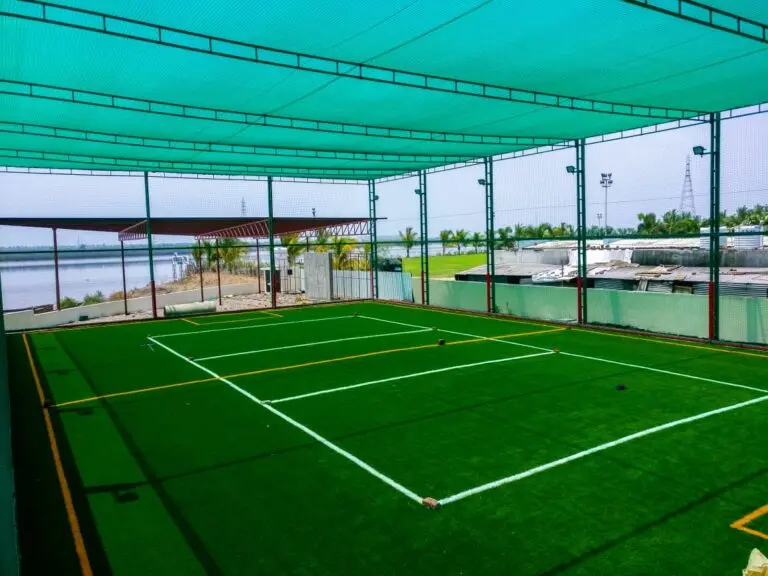 Epoxy Sports flooring installation in Chennai - Chem Coats Epoxy-Sports installation in Chennai - Chem Coats