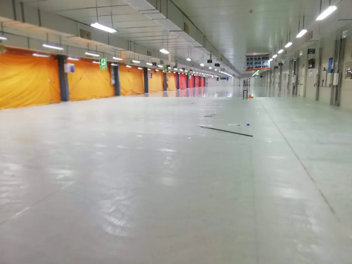 Car Park Coating installation in industrial factory – Chem Coats